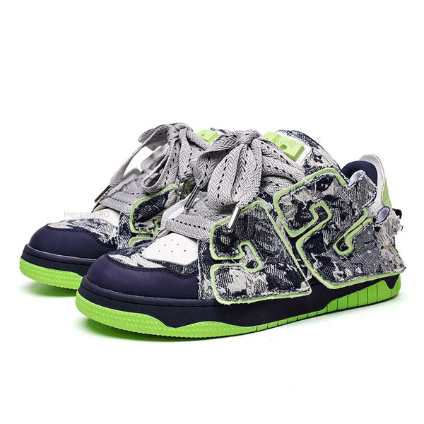 Y2K Punk Skateboard Shoes