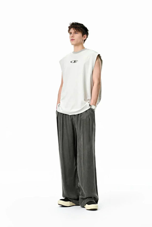 Casual Cooling Wide Leg Ice Pants