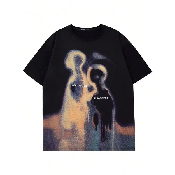 Retro Thermal Imaging Soul Mates T-Shirt