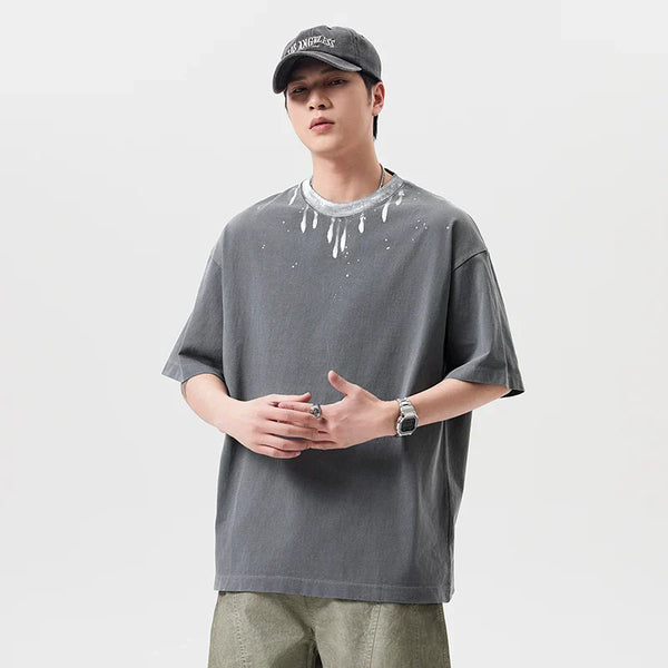 Loose Fit Casual Cotton Oversized T-Shirt
