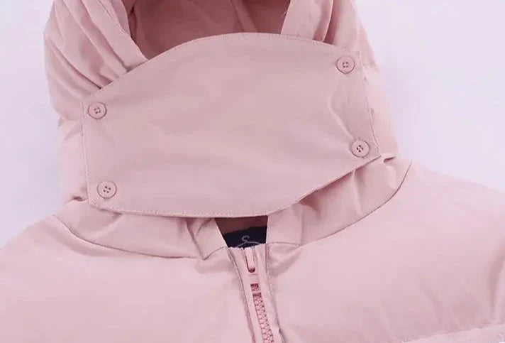 Devil's Horn Hooded Puffer Jacket     - VILIVAUN