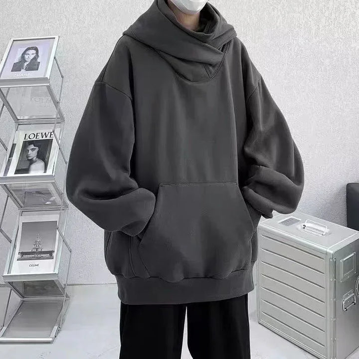 Y2k Heavy Fleece Long Turtle Neck Jacket - VILIVAUN