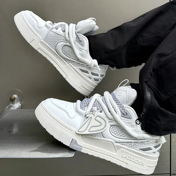 Vulcanized Harajuku Glide Sneakers     - VILIVAUN