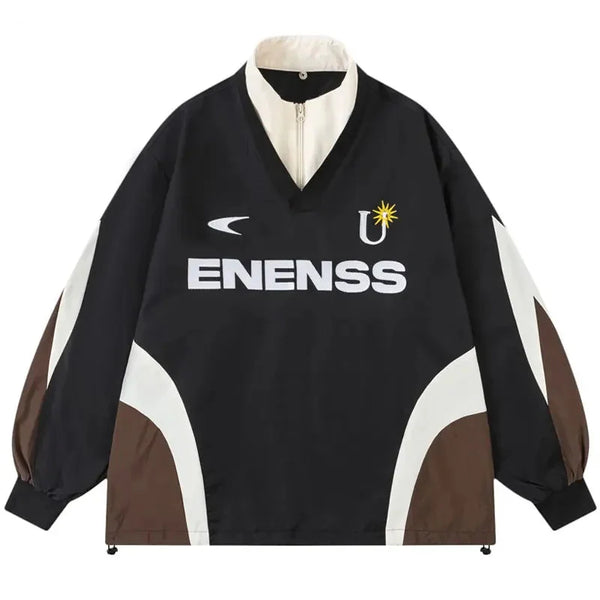 Y2k Enenss Turtleneck Collar Sweater Black M - VILIVAUN