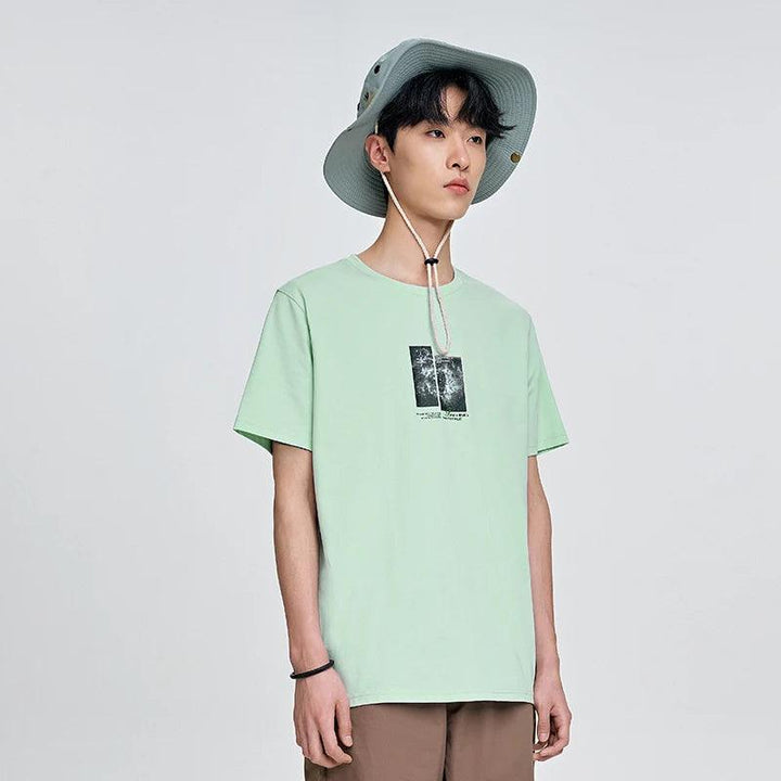 Galaxy Printed Oversized T-Shirt     - VILIVAUN