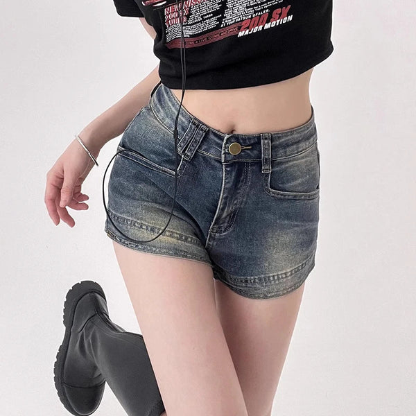 Mini High Waist Sexy Denim Shorts