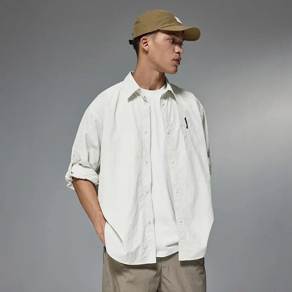 Solid Minimal Oversized Shirt