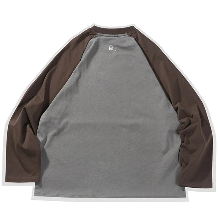 Patchwork Streetwear Light Sweater - VILIVAUN