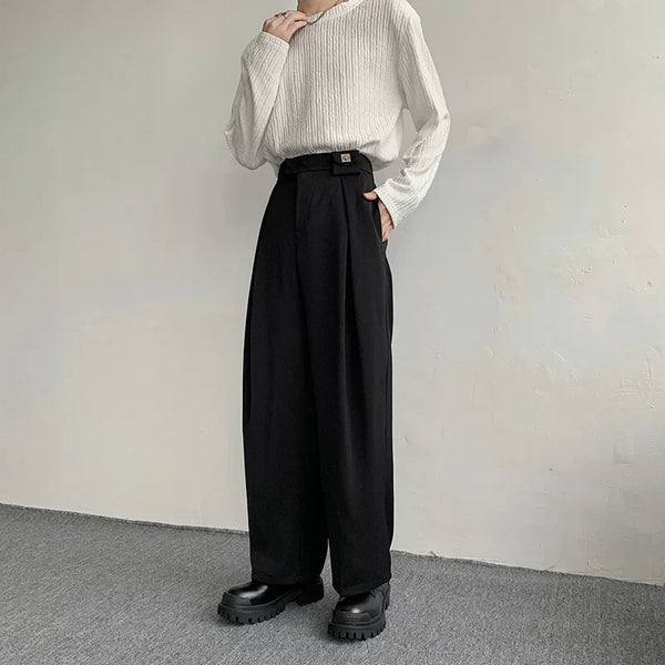 Soft Boy Black Wide Leg Pants