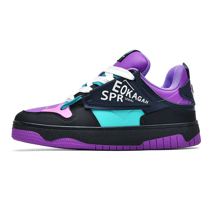 Neon Versatile Boardwalk Sneakers     - VILIVAUN