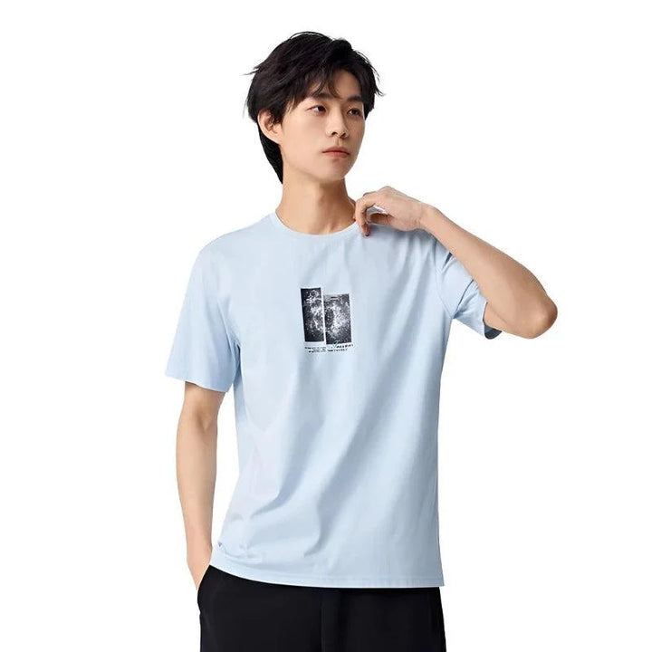 Galaxy Printed Oversized T-Shirt     - VILIVAUN