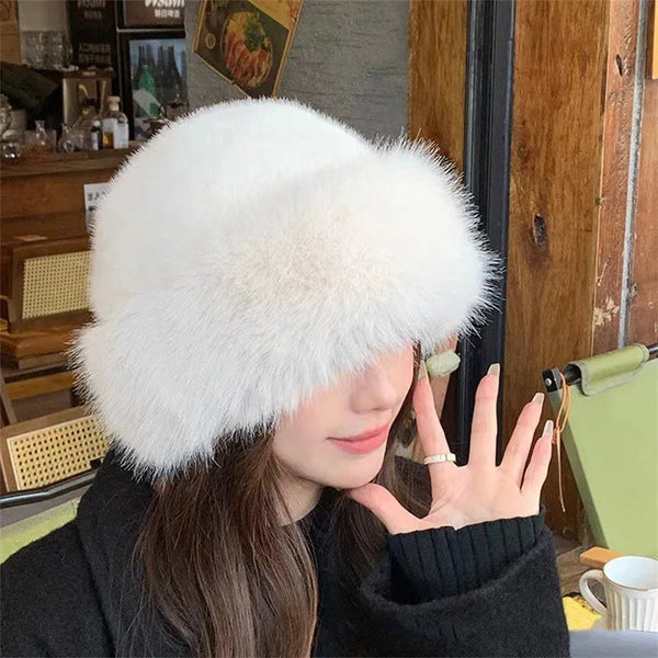 Thick Fluffy Fur Cap