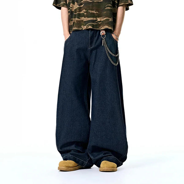 Vintage Washed Baggy Oversized Denim Jeans