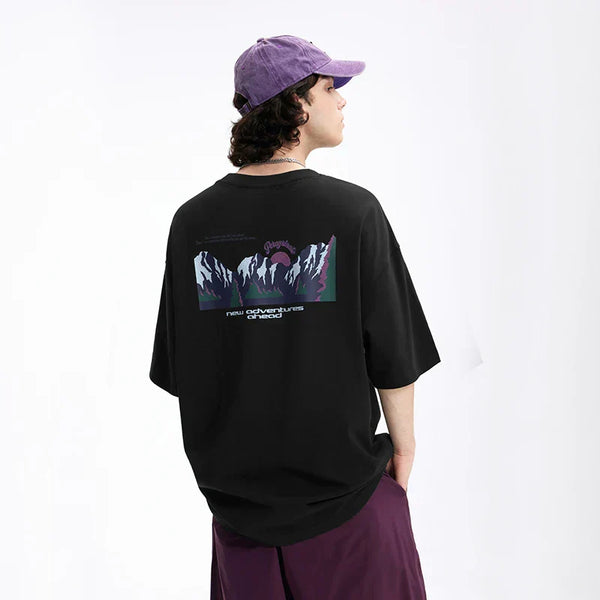 Mountain Graphic Oversized T-Shirt
