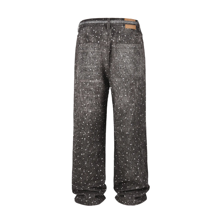 Glowing Starts Denim Jeans - VILIVAUN