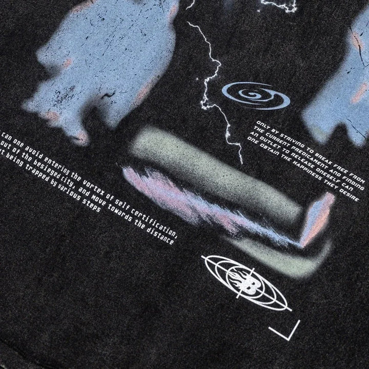 "Escape Dilemma" T-Shirt     - VILIVAUN