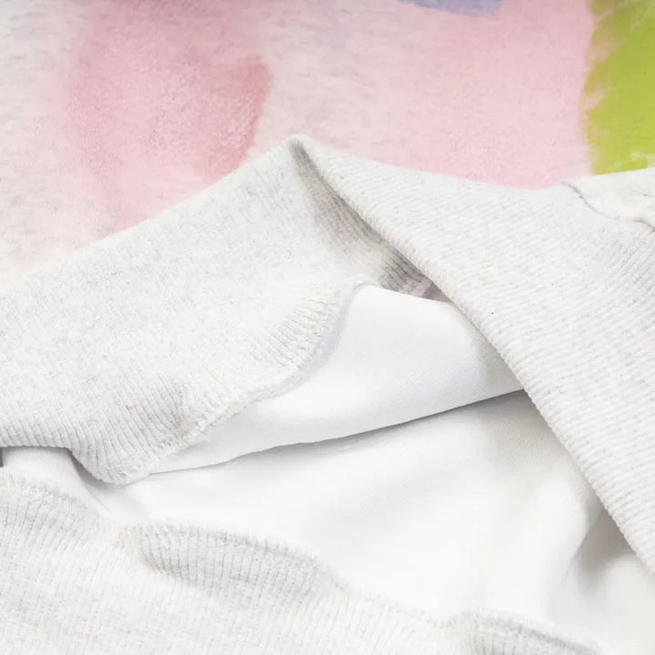 Y2K Paintings Mixed Color Hoodie - VILIVAUN