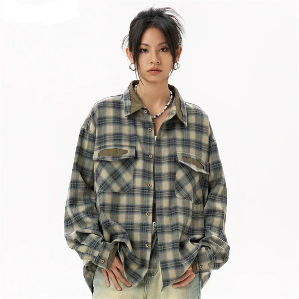 Plaid Print Women's Shirt