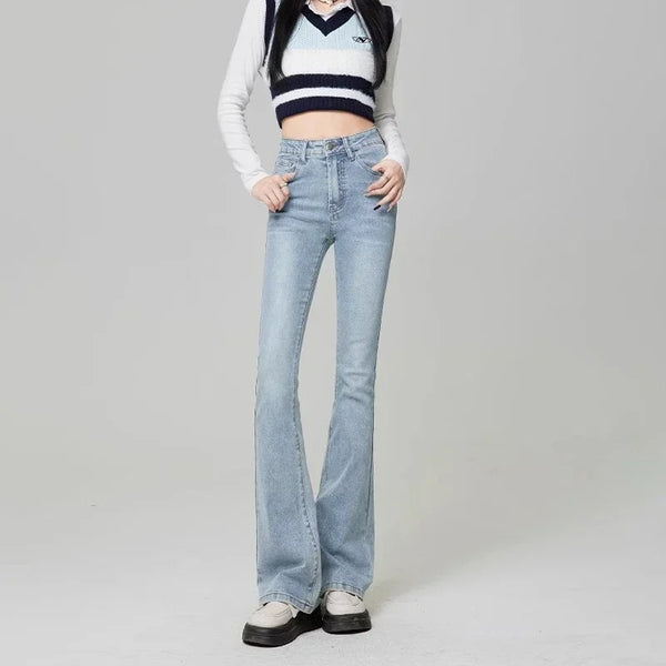 Flare High Waist Bell Bottom Jeans