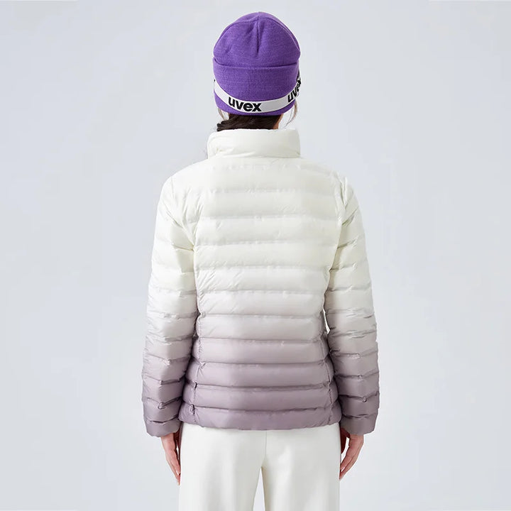 Puffer Versatile Solid Color Stand Collar Jacket     - VILIVAUN