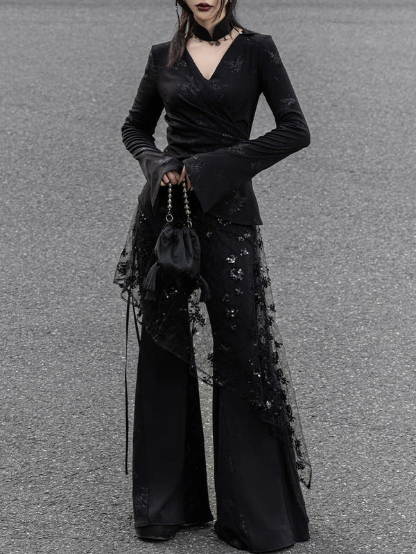 Grunge Glitter Bandage Skirt