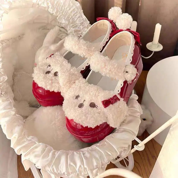 Soft Girl Kitten Platform Shoes