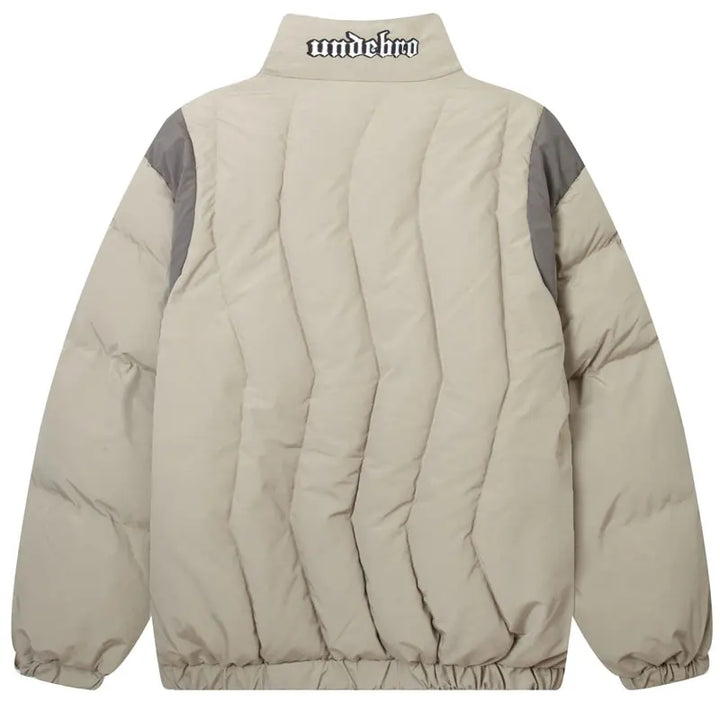 Y2k Padded Heavy Solid Winter Jacket - VILIVAUN