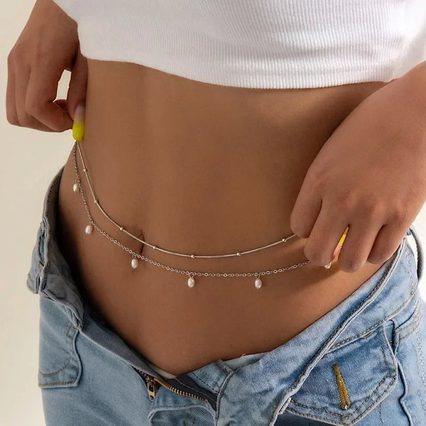 Pearl Summer Body Chain
