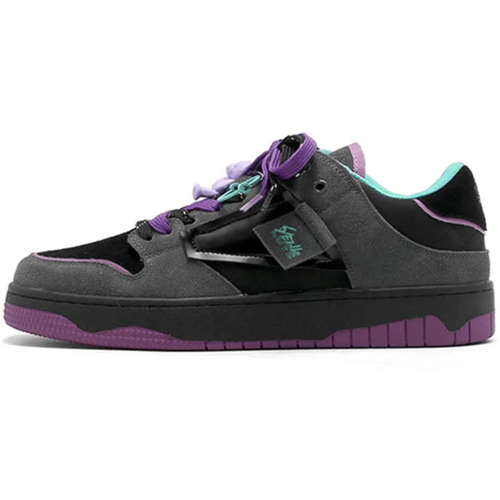 Urban Hip Retro Skate Sneakers     - VILIVAUN