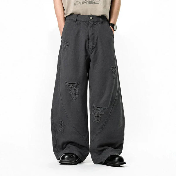 Vintage Distressed Cargo Pants