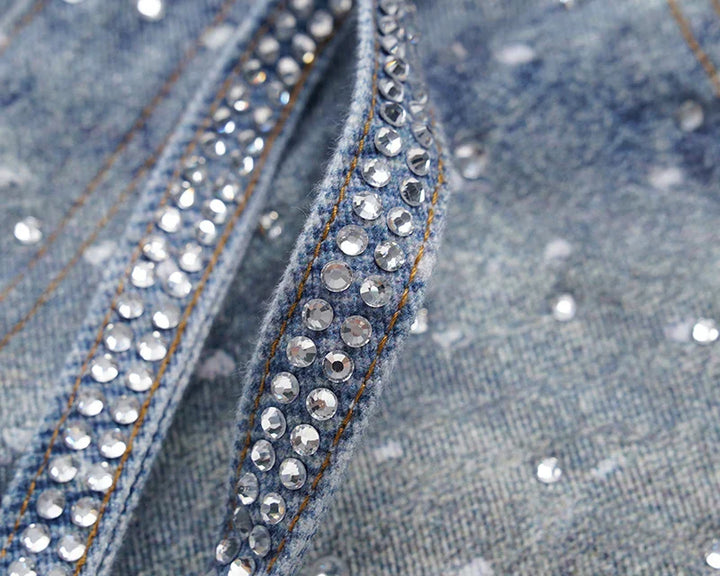 Glowing Starts Denim Jeans - VILIVAUN