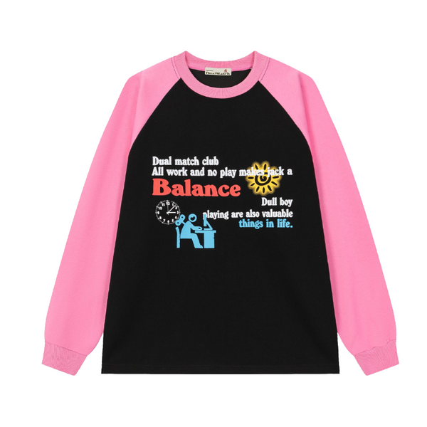 Work And Balance Sweater     - VILIVAUN