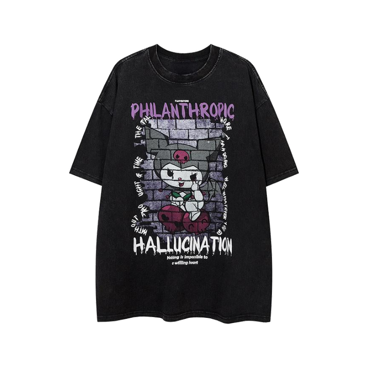 Hallucinations Loose Tee     - VILIVAUN