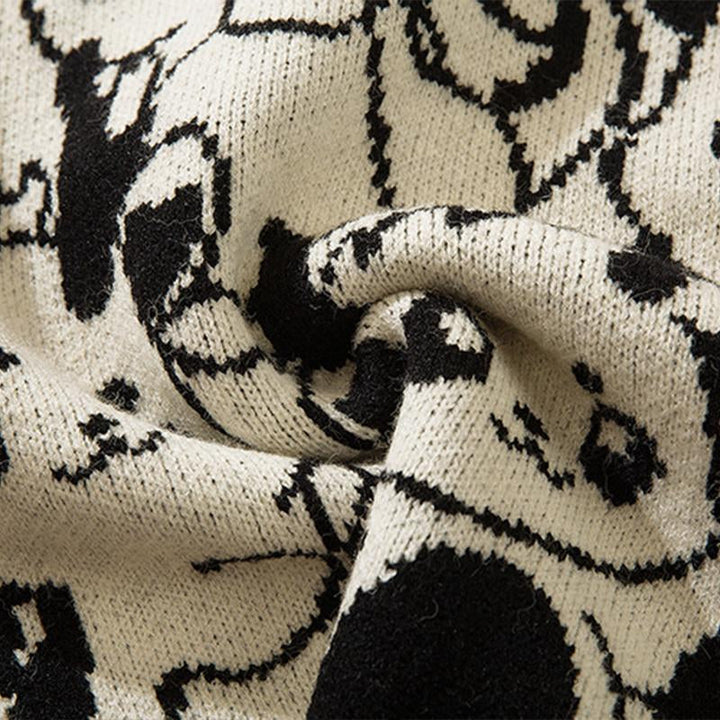 Baby Dragons Loose Sweater     - VILIVAUN