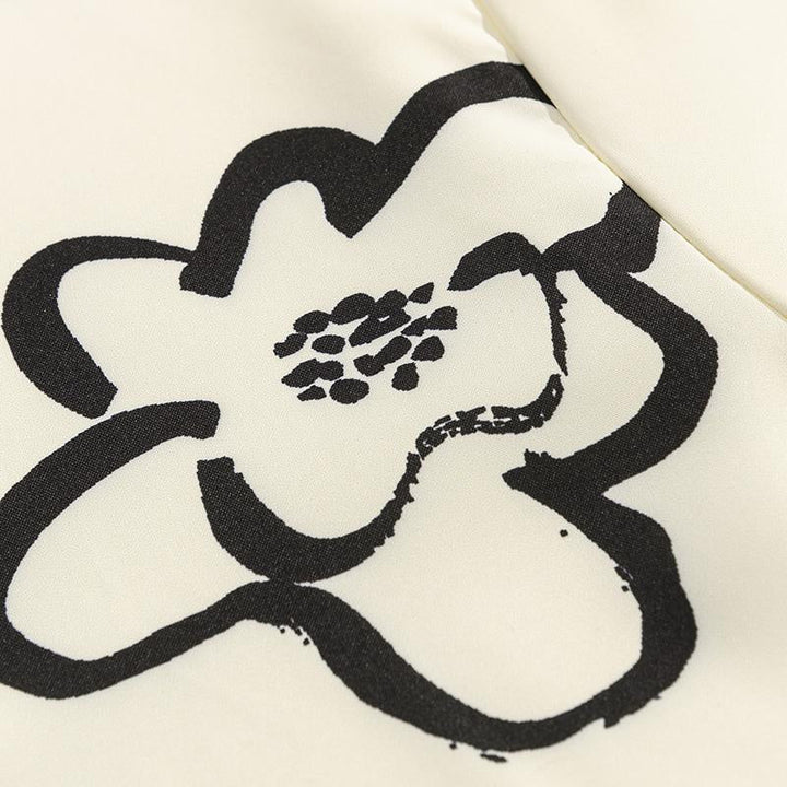 Flowers "That's Life" Shirt     - VILIVAUN