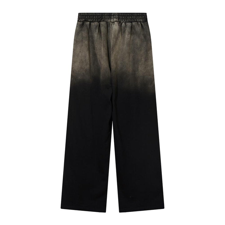 Fading Gradient Cotton Pants     - VILIVAUN