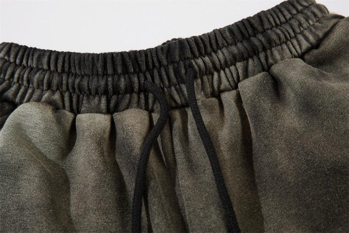 Fading Gradient Cotton Pants     - VILIVAUN
