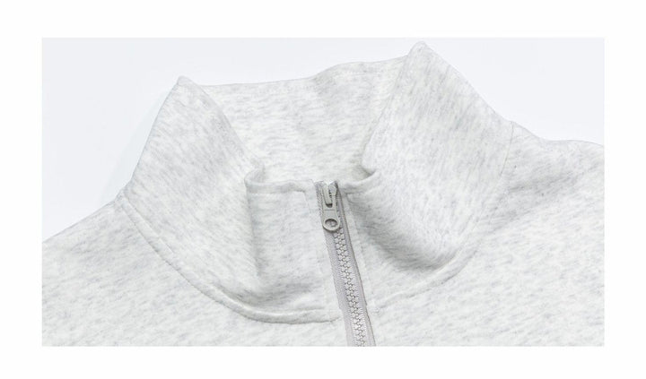 Classic Cotton Collar Sweater     - VILIVAUN