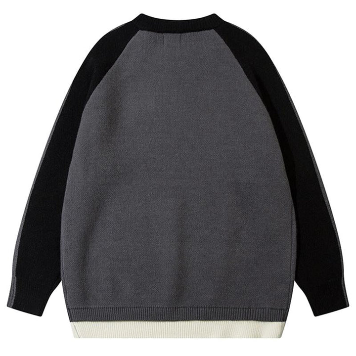 Vintage Warm Cotton Sweater     - VILIVAUN