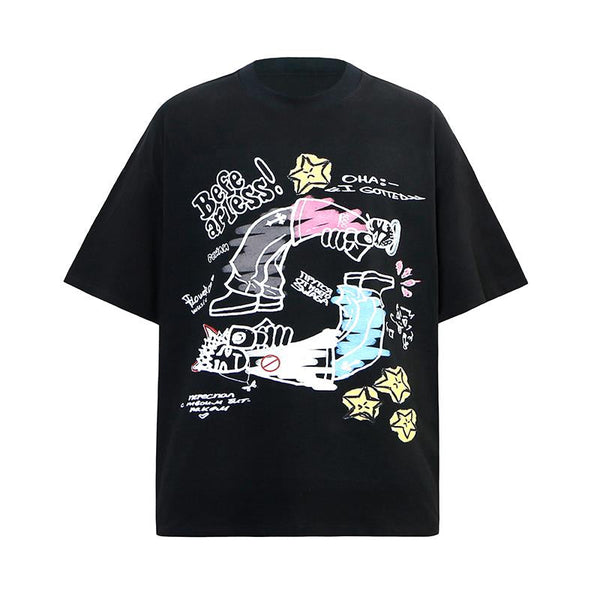 Befee Loose Shirt  Black S  - VILIVAUN