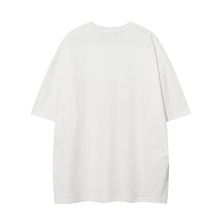 Anti-Politics Print T-Shirt     - VILIVAUN