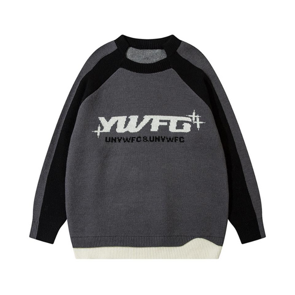 Vintage Warm Cotton Sweater     - VILIVAUN